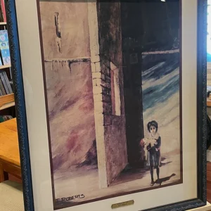 All Dressed Up: A Rare ‘Big Eyes’ Print by F. Roberts
