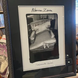 Warren Zevon’s Sentimental Hygiene (Signed)