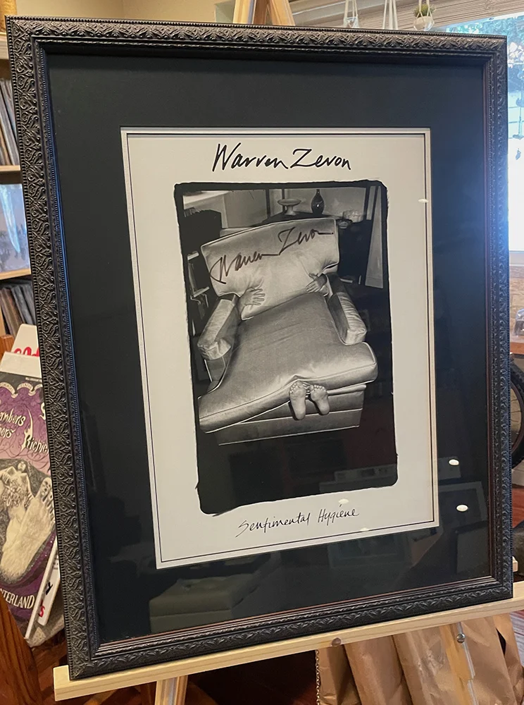 Warren Zevon’s Sentimental Hygiene (Signed)